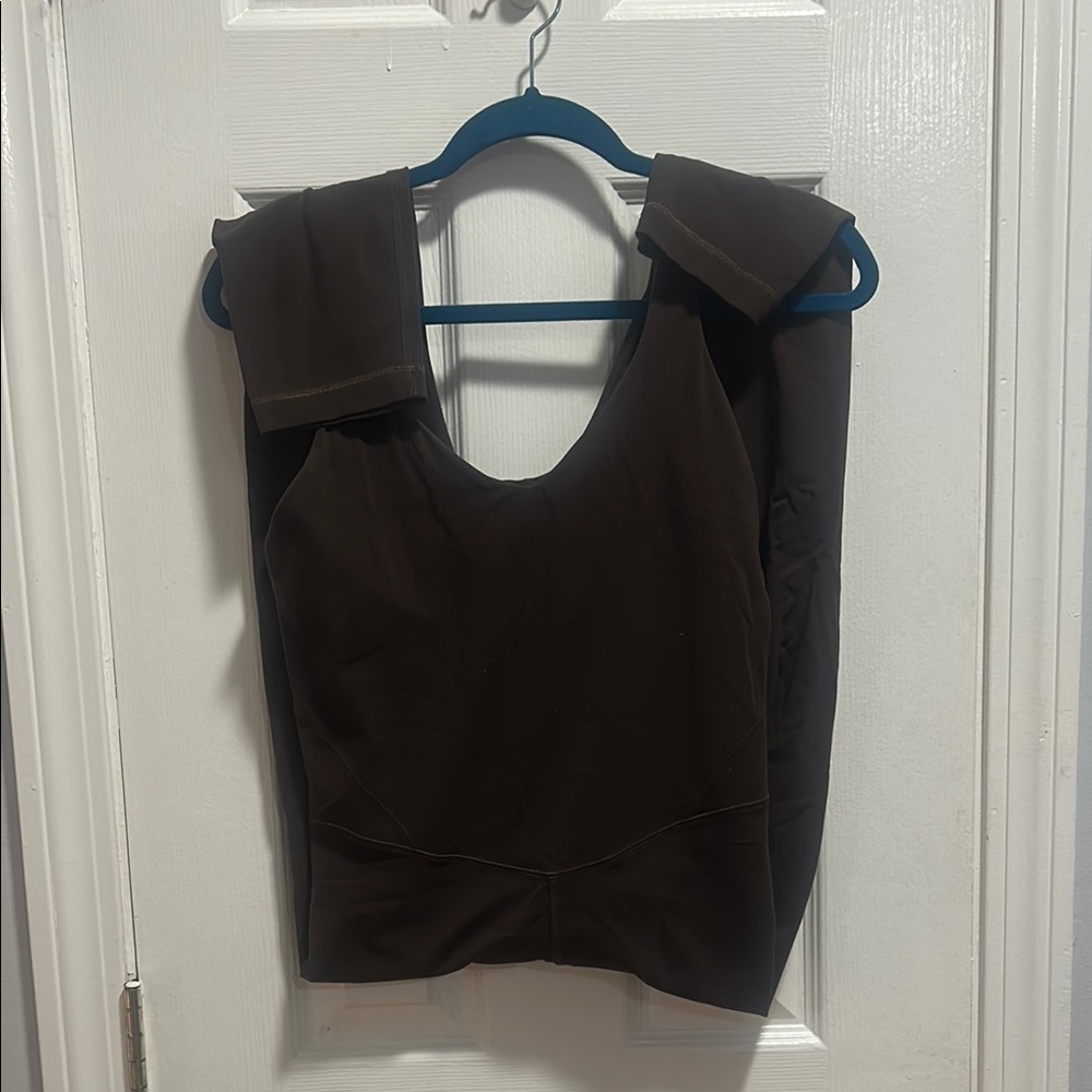 Lululemon Athletica Dark Brown Jumpsuit